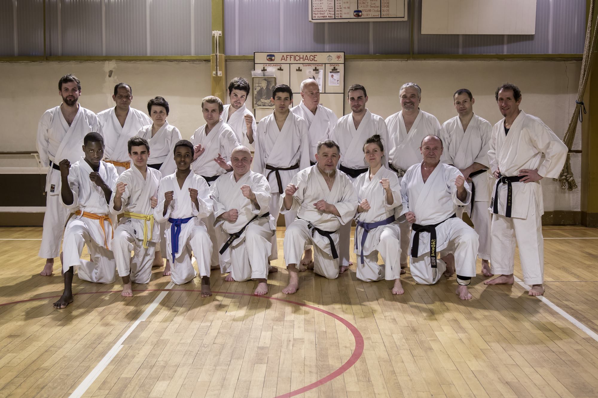 Karate Gym Club de Nevers rentrée 2015-2016